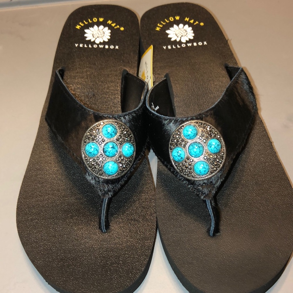 Yellow box Sandals